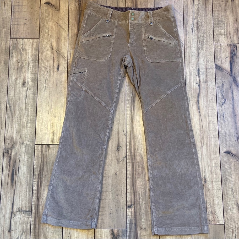 Athleta Brown Straight Leg Pants